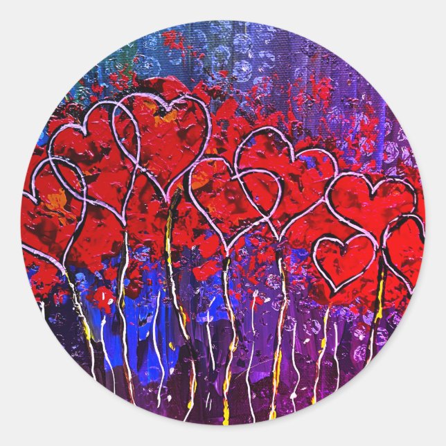 Heart Stickers (Vorderseite)
