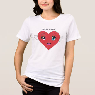 Heart T-shirt Tri-Blend Shirt