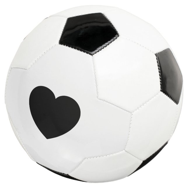 Heart-Themed Soccer Ball for Gift or Play (Dreiviertel)