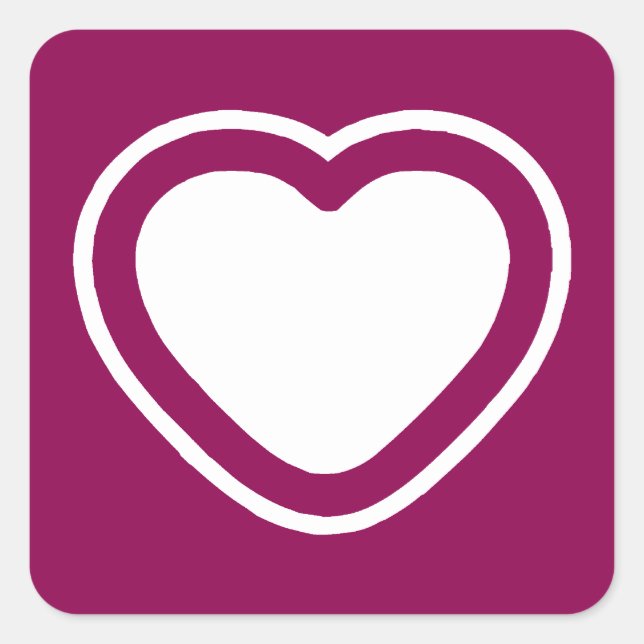 Heart to Heart Sticker (Vorderseite)