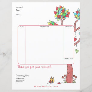 Heart Tree Rechnung