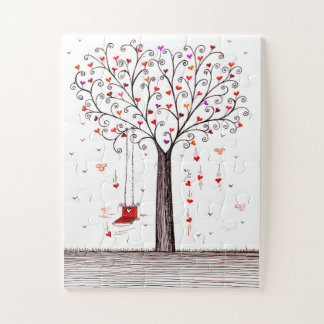 HEART TREE WITH SWING PUZZLE