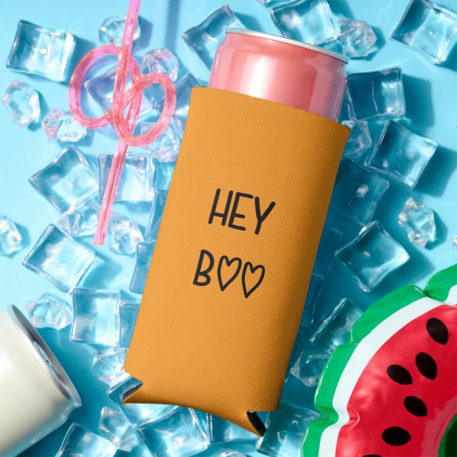 Heart Typography Hey Boo Selters Dosenkühler (In Situ Sommer)