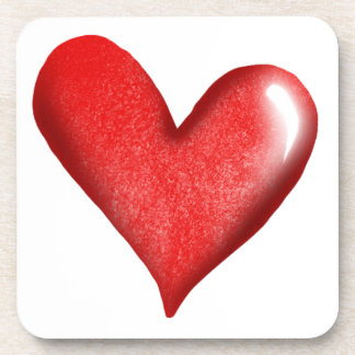 Heart Wedding Getränkeuntersetzer