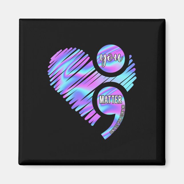 Heart you problem Lass nicht Story End Suicide Pre Magnet (Vorne)