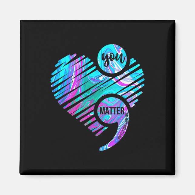 Heart you problem Lass nicht Story End Suicide Pre Magnet (Vorne)