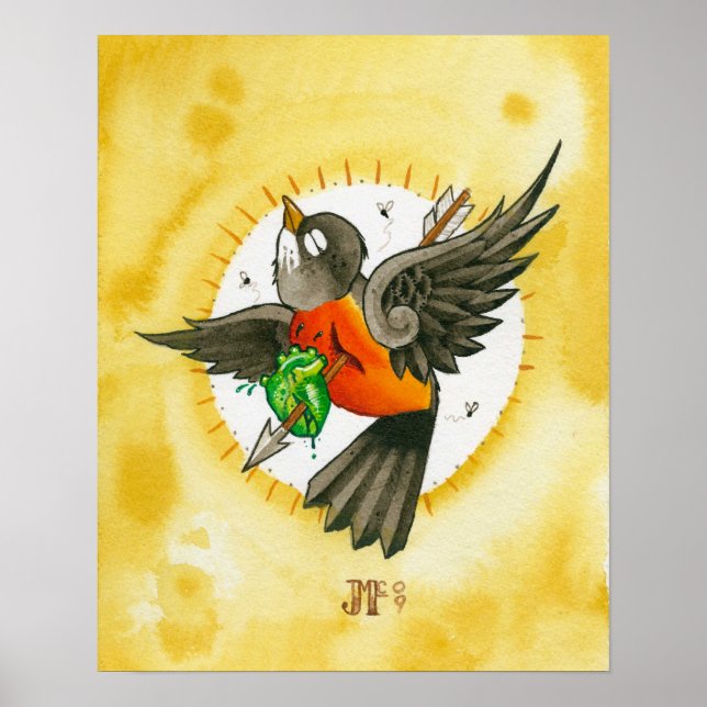 "Heartache" Poster (Vorne)