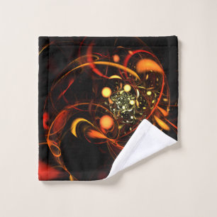 Heartbeat Abstracte Kunst Waschlappen