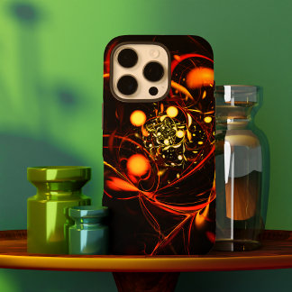 Heartbeat Abstrakt Art iPhone 16 Pro Hülle