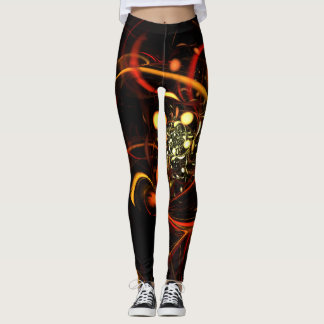 Heartbeat Abstrakt Art Leggings