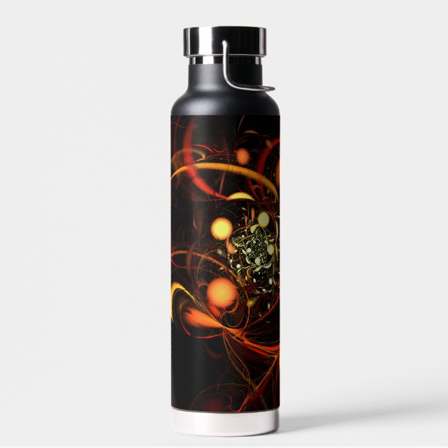 Heartbeat Abstrakt Art Trinkflasche (Links)
