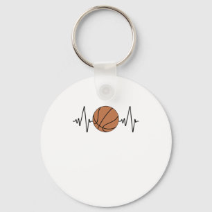 Heartbeat Basketball Schlüsselanhänger