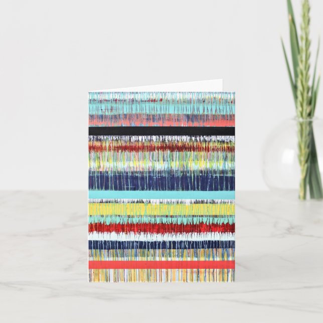 Heartbeat Blank Notecard Karte (Vorderseite)