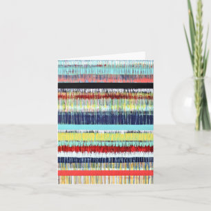 Heartbeat Blank Notecard Karte