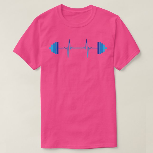 Heartbeat-Bodybuilding T-Shirt (Design vorne)
