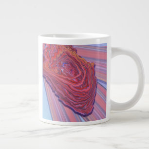 Heartbeat-Design-Tasse Jumbo-Tasse