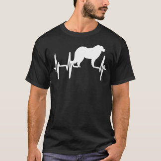Heartbeat Dog Mama Vater Pet T-Shirt