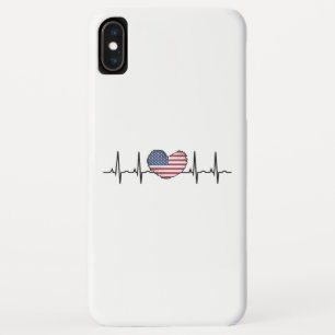 Heartbeat ECG Electrocardiographie der USA Case-Mate iPhone Hülle