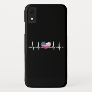 Heartbeat ECG Electrocardiographie der USA Case-Mate iPhone Hülle