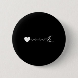 Heartbeat Ekg Biathlon Ski Shooting Button