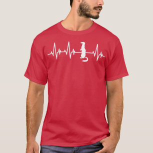Heartbeat Ferret Lover Proud Eigentümer T-Shirt