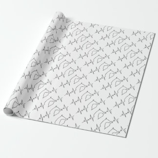 Heartbeat Geschenkpapier