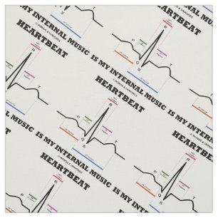 Heartbeat ist meine interne Musik EKG Sinus Rhythm Stoff