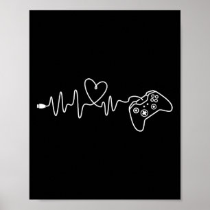 Heartbeat - Konsolenspiel - Videospiel Lover PC Poster