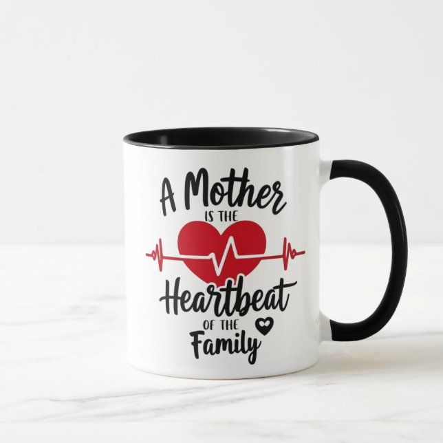 Heartbeat Mama Tasse (Rechts)