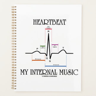 Heartbeat Mein internes Musikelektrokardiogramm EK Planer