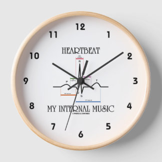 Heartbeat Mein internes Musikelektrokardiogramm EK Uhr