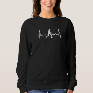 Heartbeat Nordic Walking Cardio Wandern Cardio Nor Sweatshirt