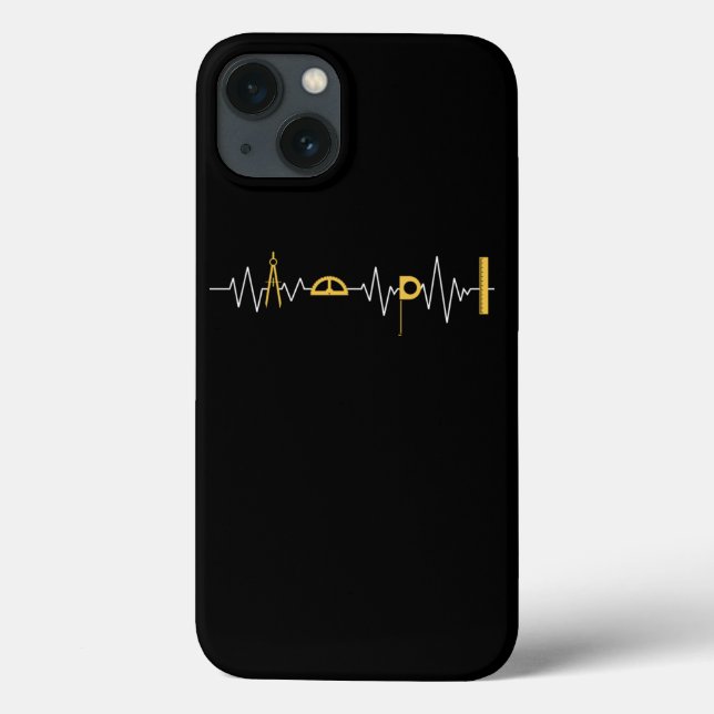 Heartbeat-Puls für Architekturarchitektur Case-Mate iPhone Hülle (Rückseite)
