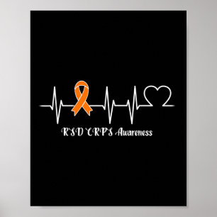 Heartbeat RSD CRPS Warrior Poster