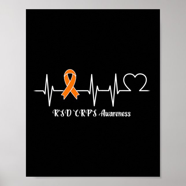Heartbeat RSD CRPS Warrior Poster (Vorne)