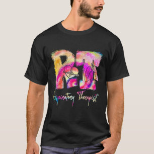Heartbeat RT Krankenschwester Atmungstherapeut Tie T-Shirt