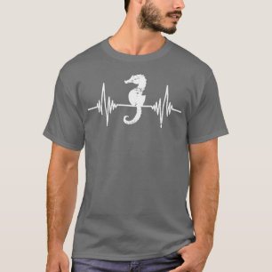 Heartbeat-Seepferd T-Shirt