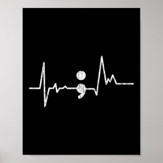 Heartbeat Semicolon Suicide Prevention Awareness G Poster