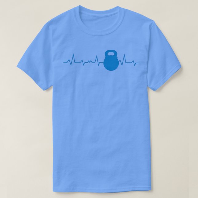 Heartbeat-Übungen für die Gewichtszunahme von Kett T-Shirt (Design vorne)
