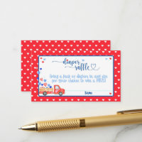 Heartbreaker Baby Shower Diaper Raffekarte