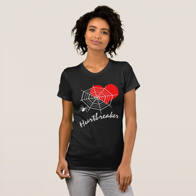 Heartbreaker Black T-Shirt (Vorne ganz)