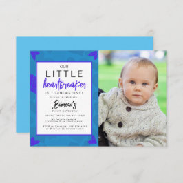 Heartbreaker Kids Foto Geburtstagsparty Danke