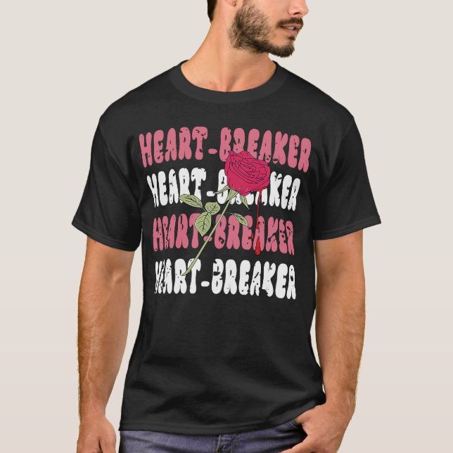 Heartbreaker Valentine's Day Heart Breaker T-Shirt (Vorderseite)