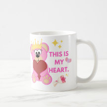 Heartfelt Bear Hug Tasse