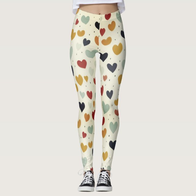 Heartfelt Bliss Leggings (Vorderseite)