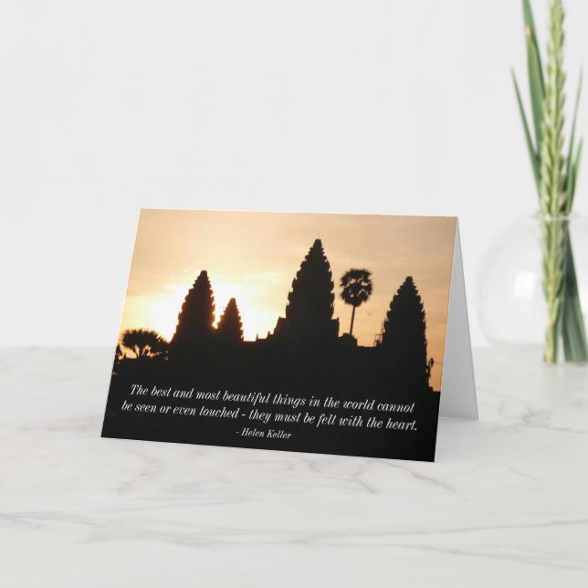 heartfelt Gefühle Karte (Vorderseite)