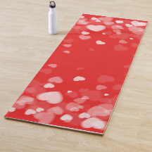 Heartfelt Gummi Yoga Mat - Ideal für Yoga Lover