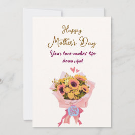 Heartfelt Happy Mother’s Day Card for Mom Einladung