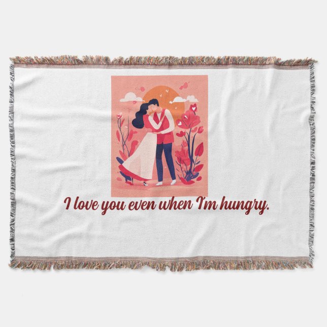 "Heartfelt Hugs - Das ultimative Valentinerblanket Decke (Vorderseite)