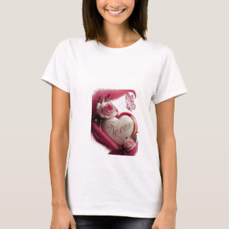 "Heartfelt Liebe Graphic T - Shirt" T-Shirt